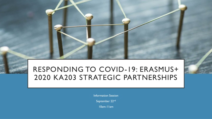 responding to covid 19 erasmus 2020 ka203