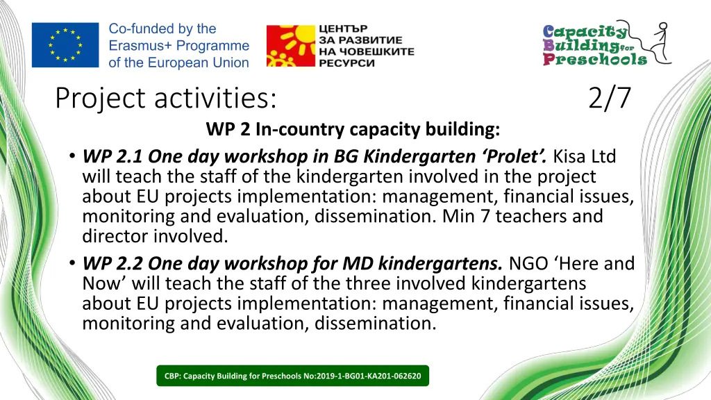 project activities 1