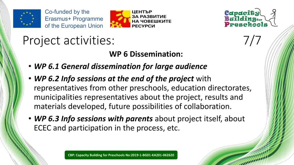 project activities 3