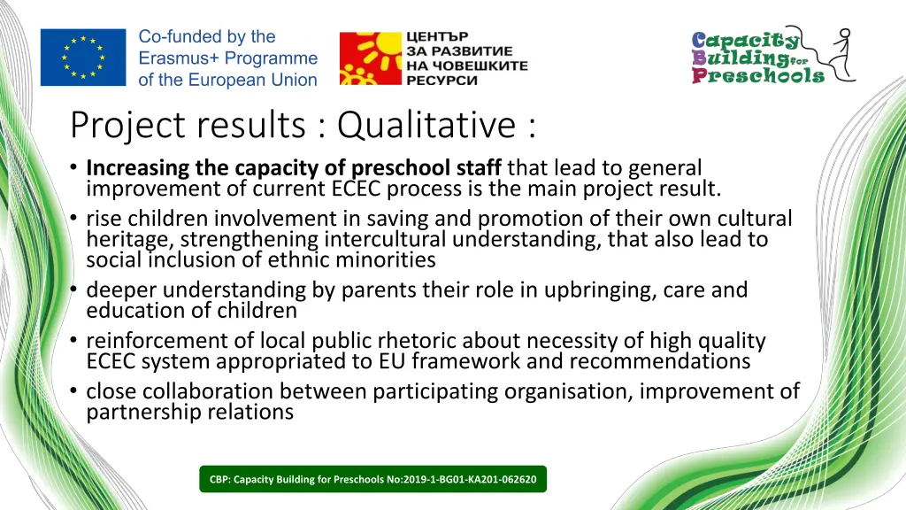 project results qualitative increasing