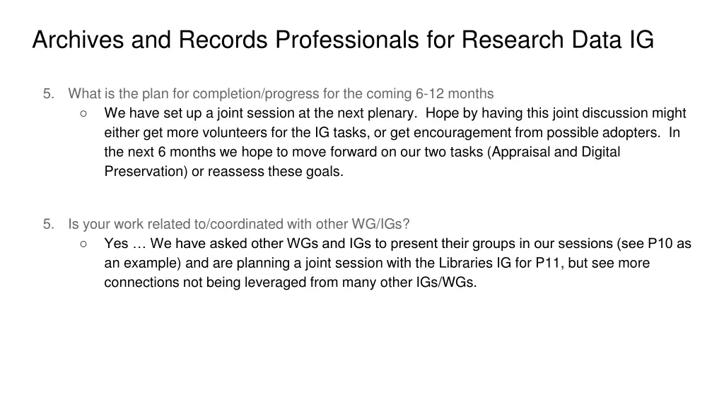 archives and records professionals for research 2