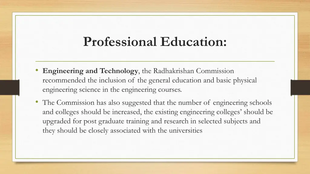professional education 1