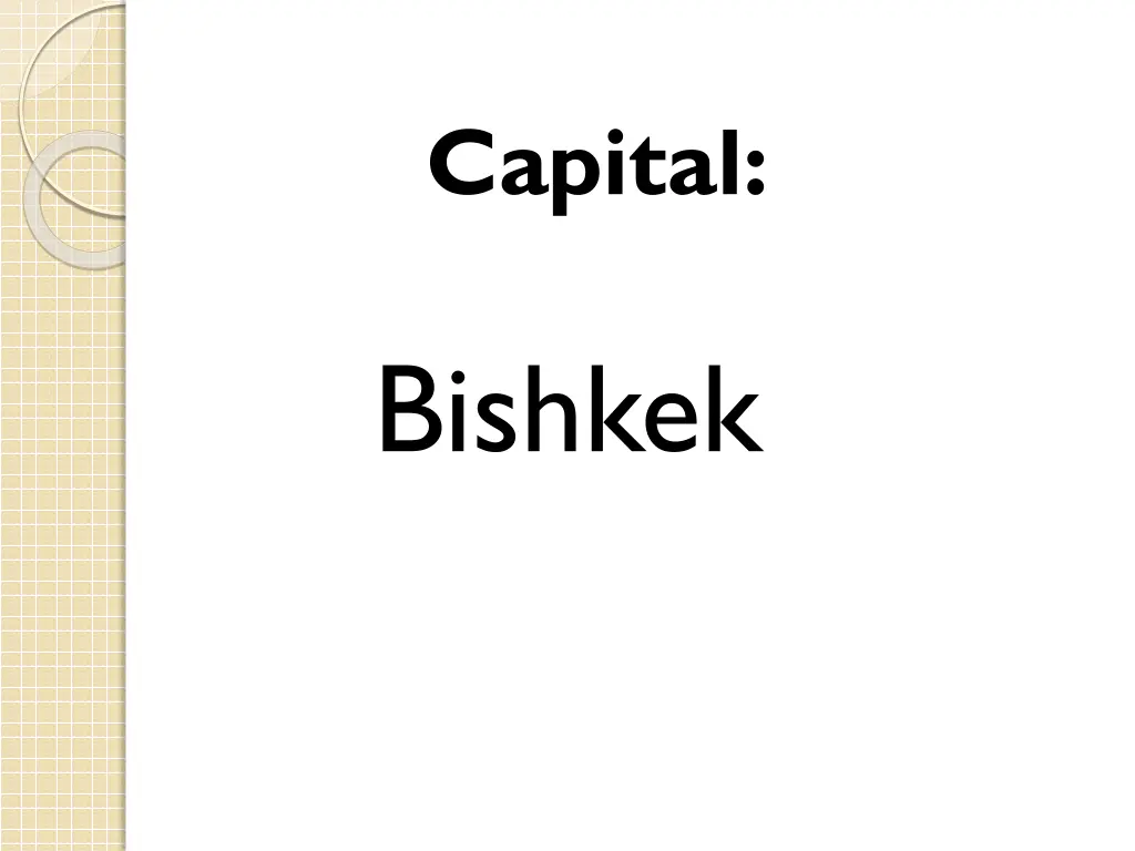 capital