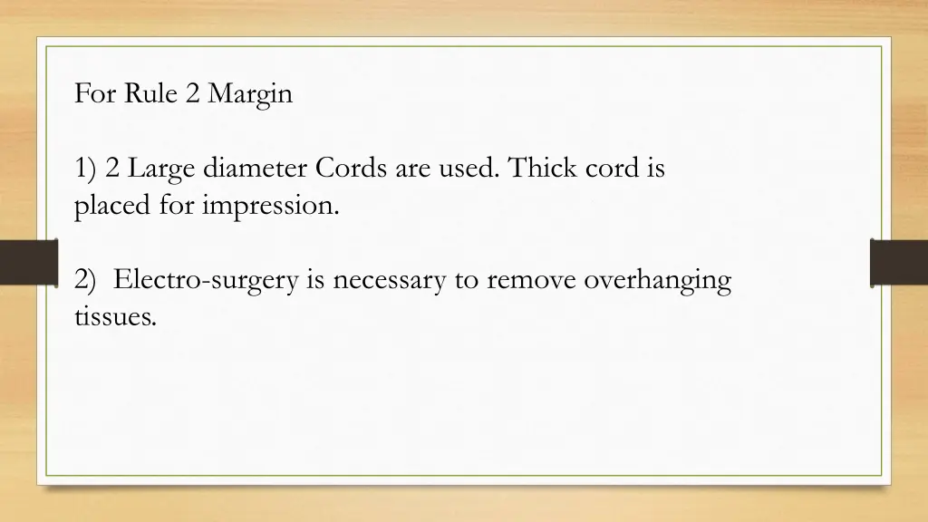for rule 2 margin