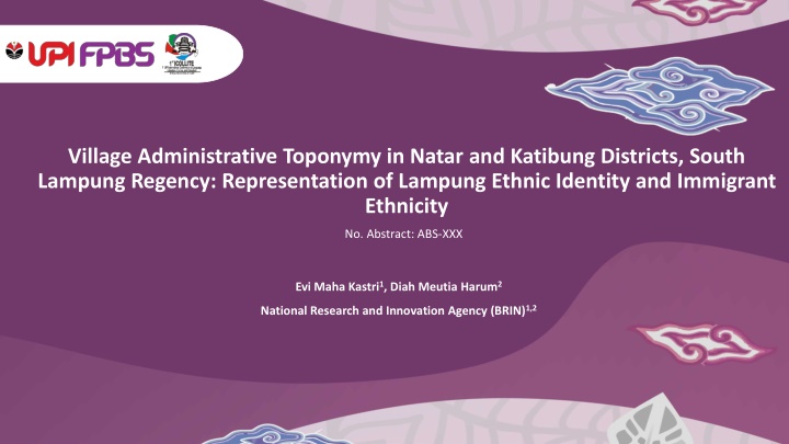 village administrative toponymy in natar