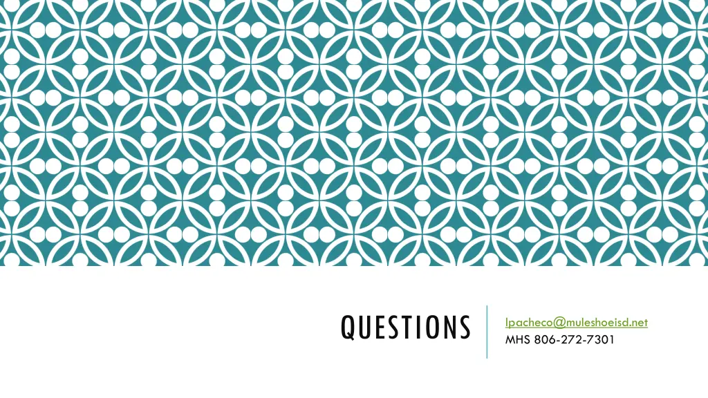 questions