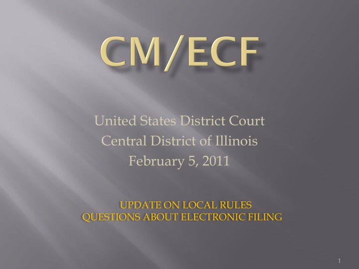 united states district court central district
