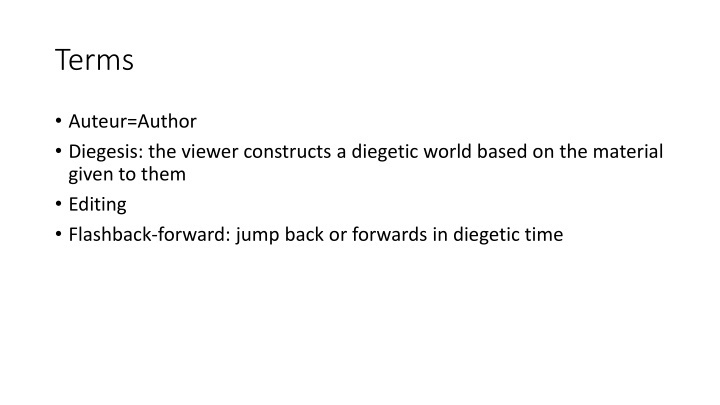 terms