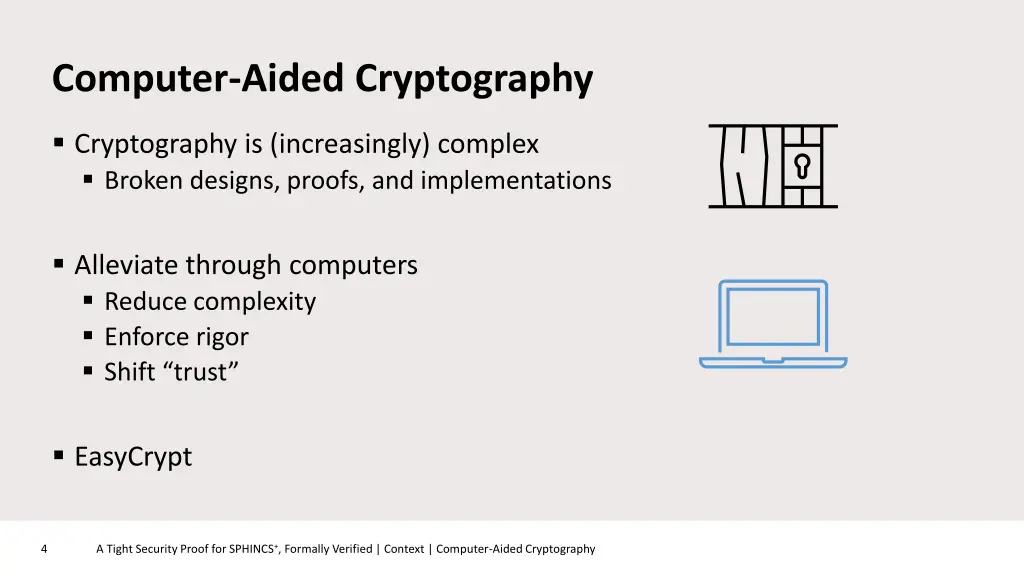 computer aided cryptography
