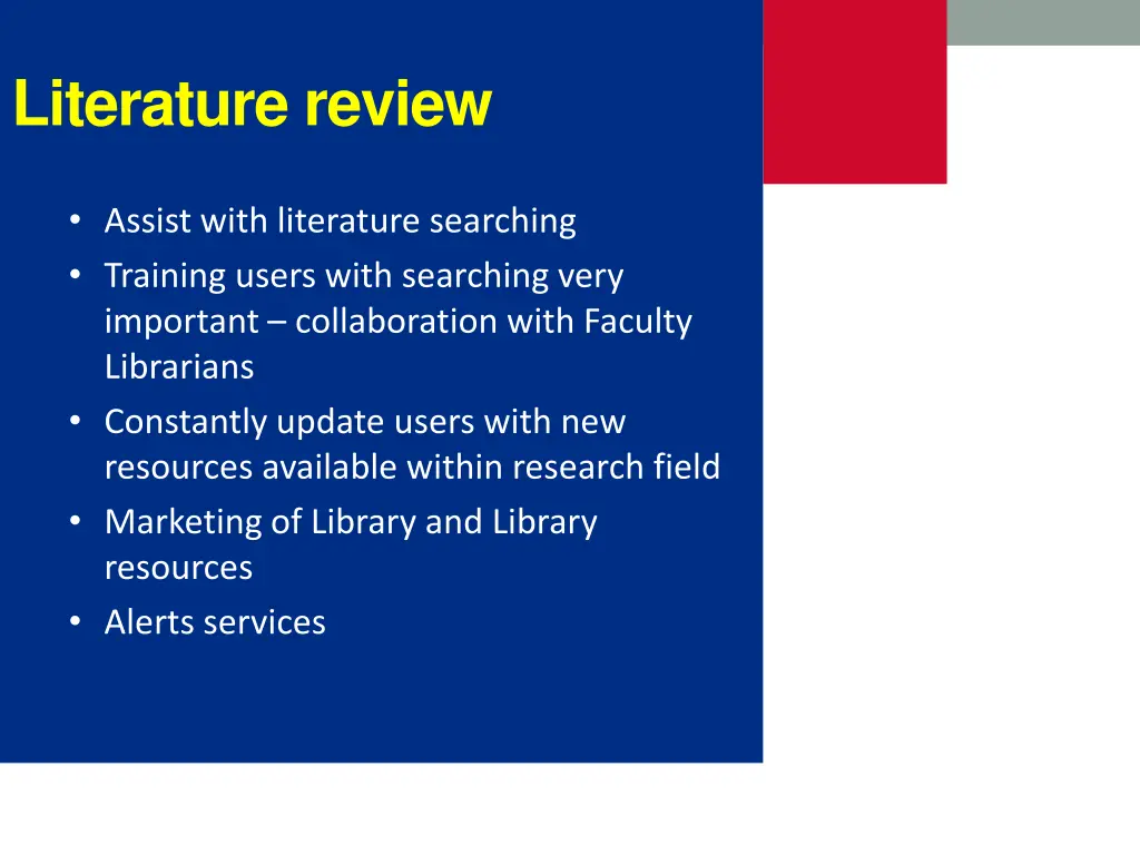 literature review