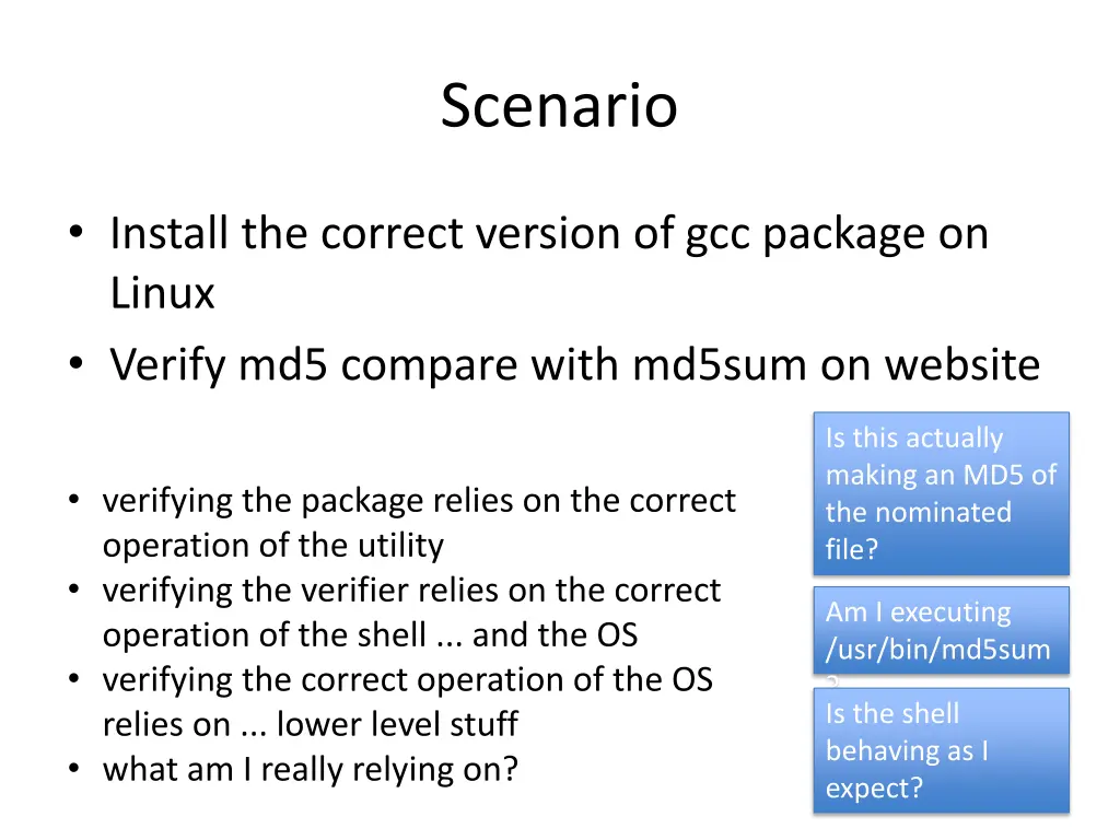 scenario