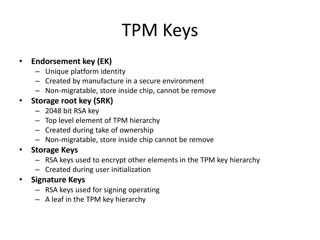 tpm keys