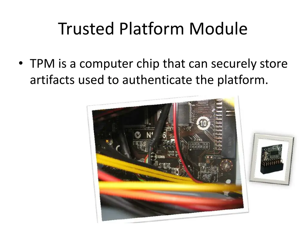 trusted platform module