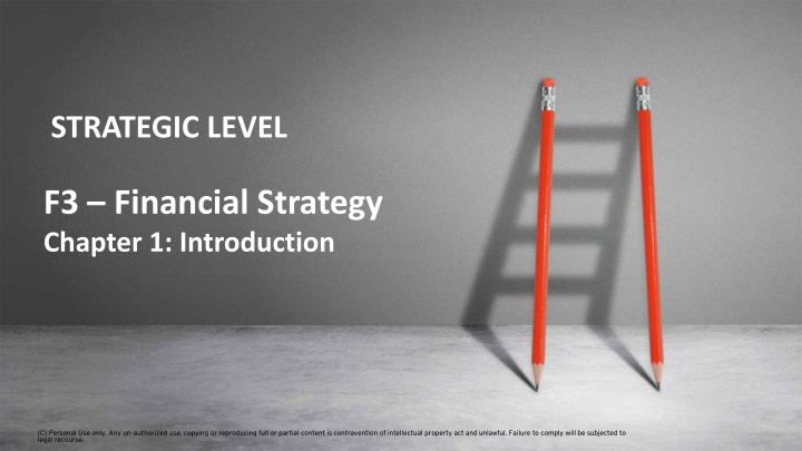 strategic level