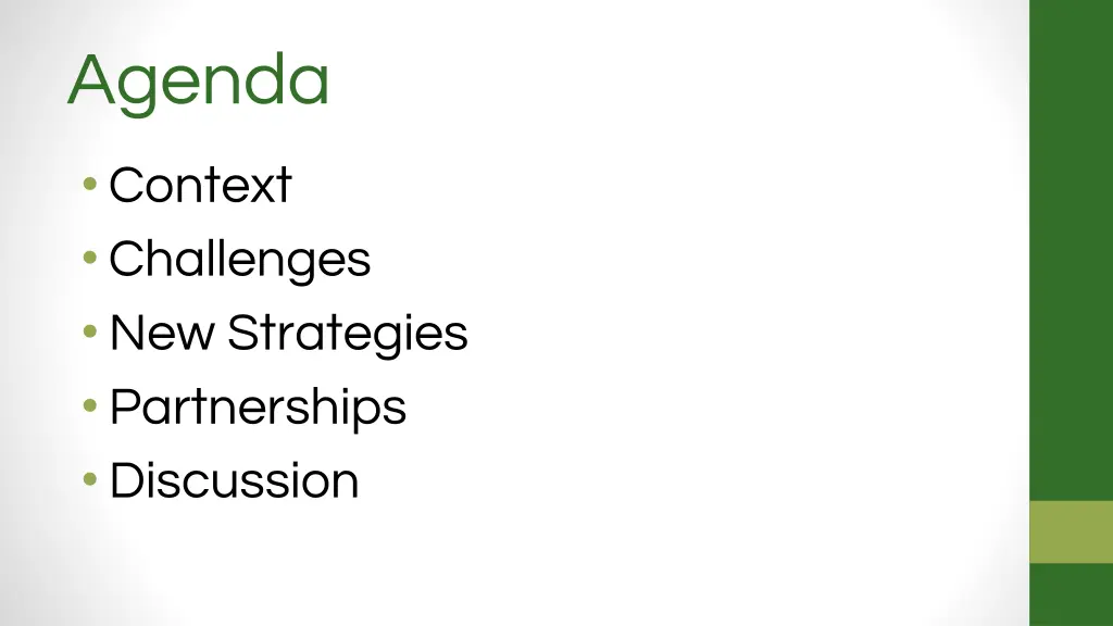 agenda