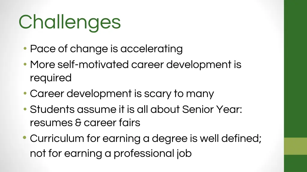 challenges