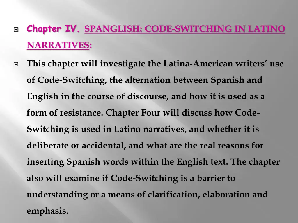chapter iv spanglish code switching in latino