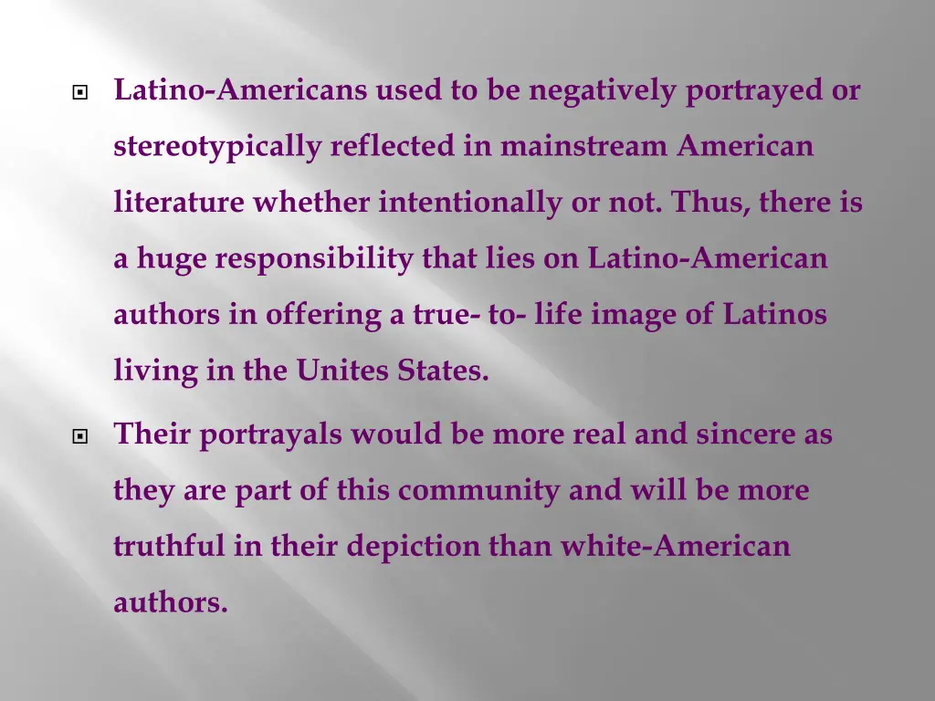 latino americans used to be negatively portrayed