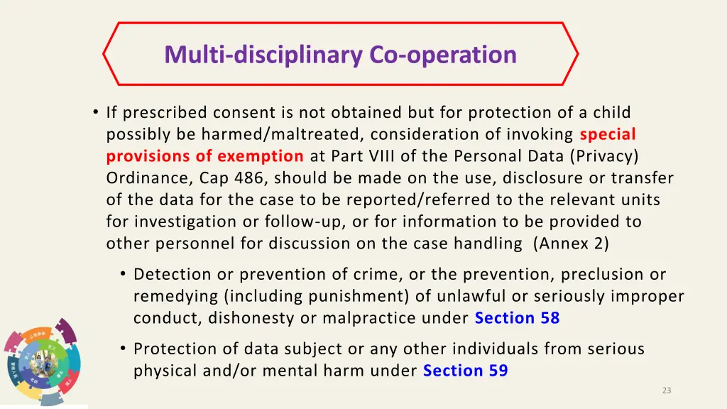 multi disciplinary co operation 1