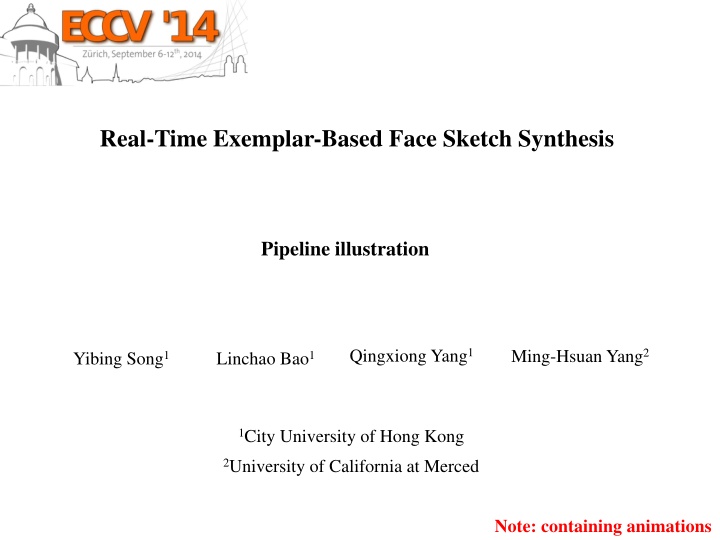real time exemplar based face sketch synthesis