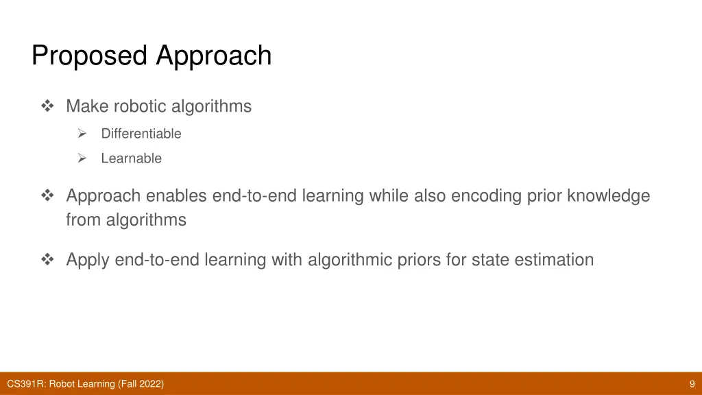 proposed approach