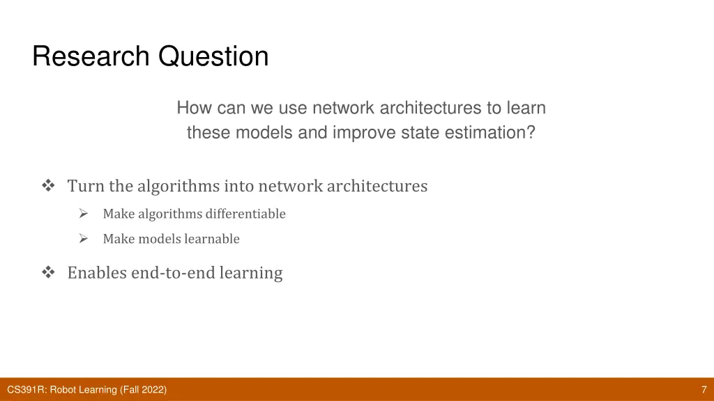 research question
