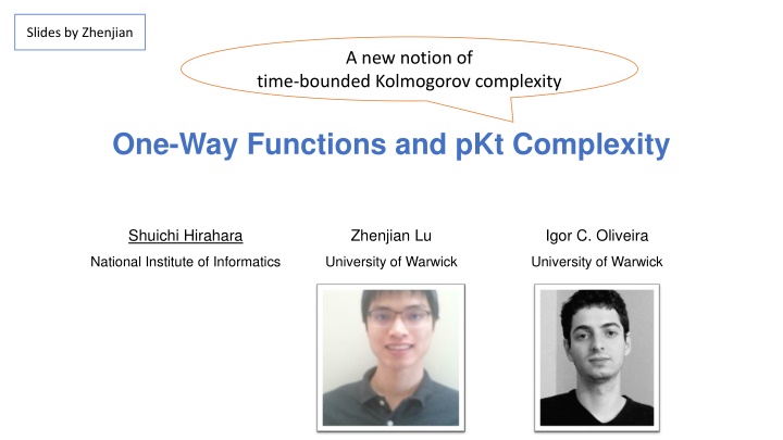 slides by zhenjian