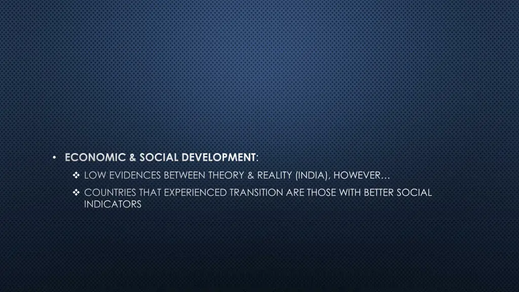 economic social development