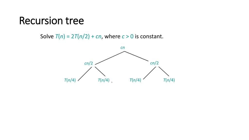 recursion tree recursion tree 3
