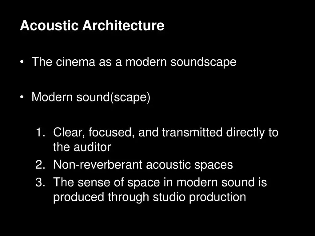 acoustic architecture 3
