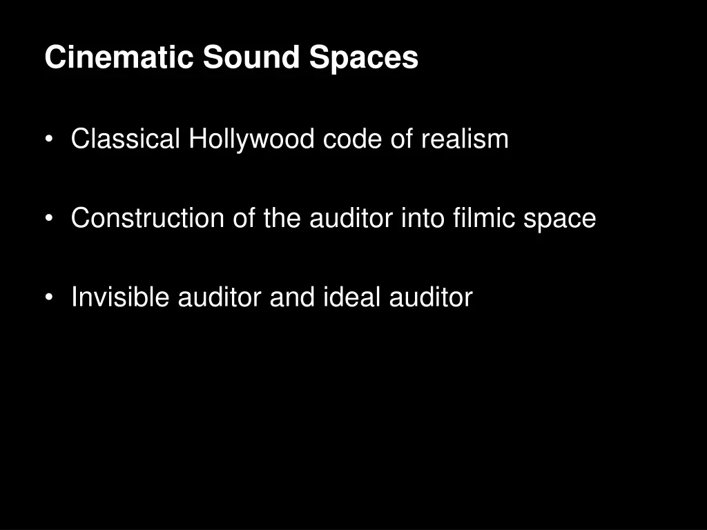 cinematic sound spaces 1