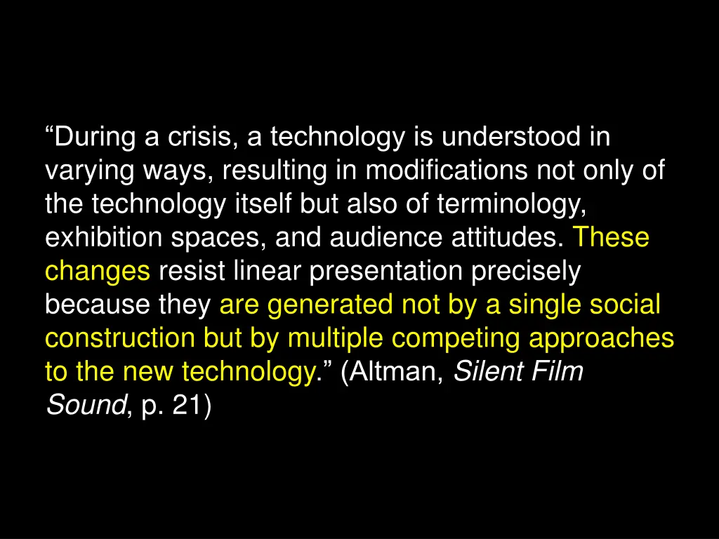 during a crisis a technology is understood 1