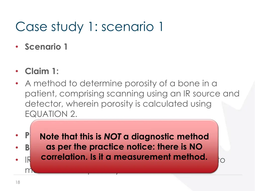 case study 1 scenario 1