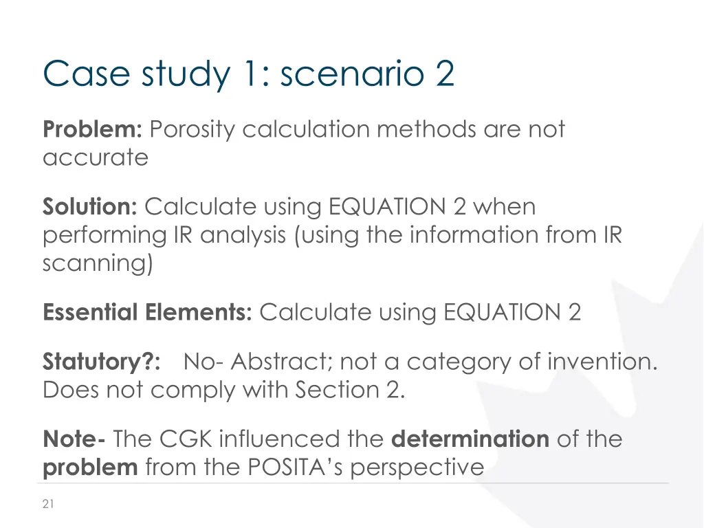case study 1 scenario 2 1