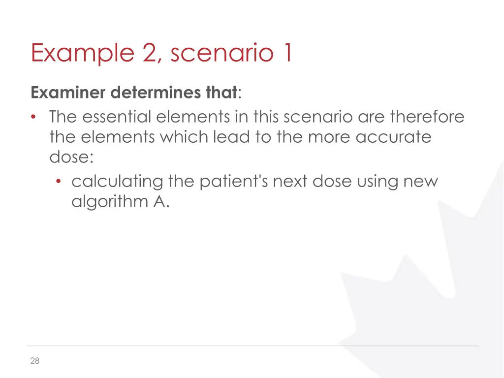 example 2 scenario 1 2