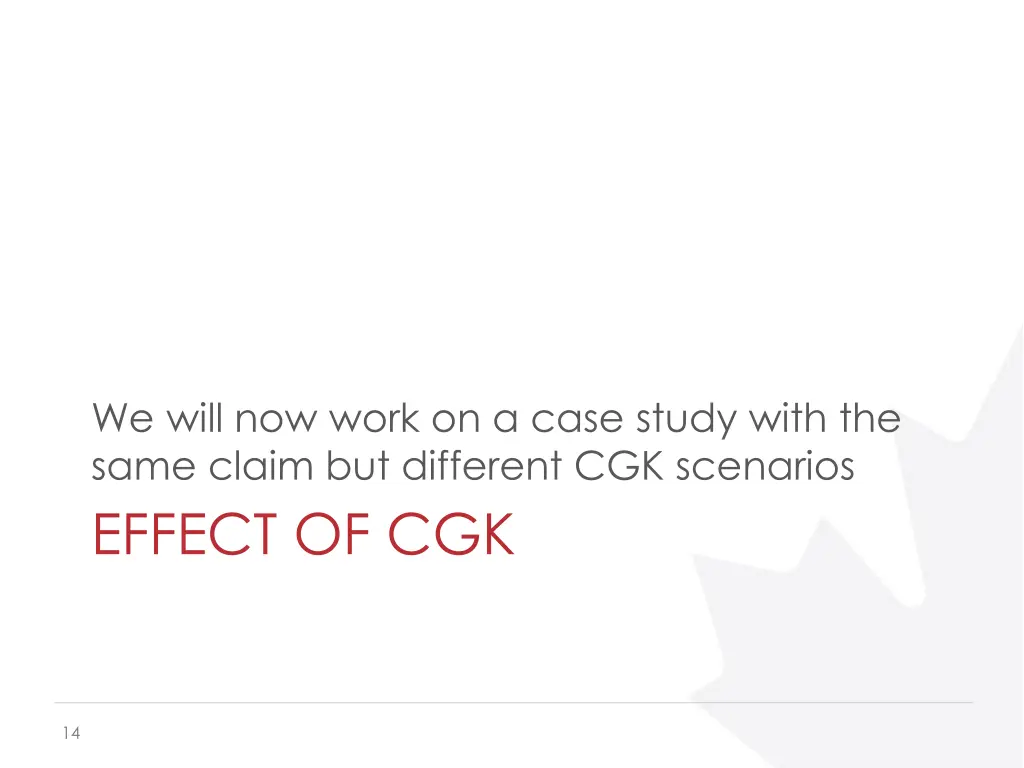 we will now work on a case study with the same