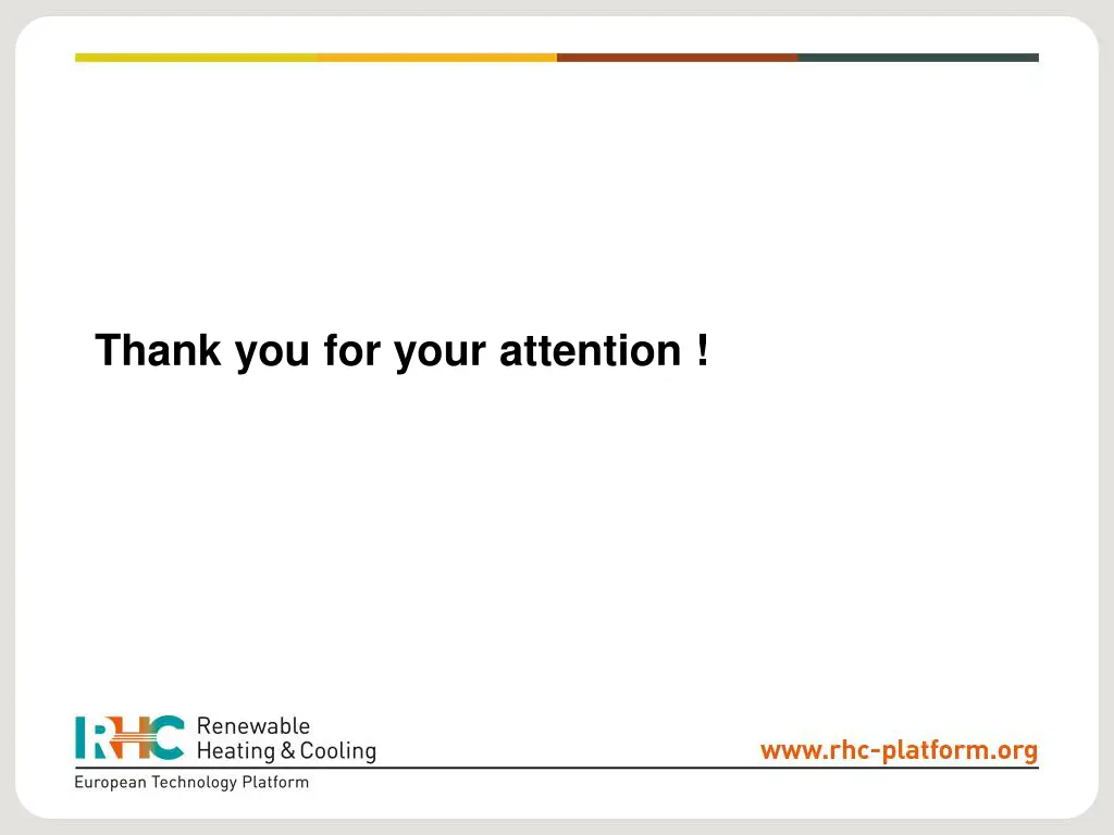thank you for your attention
