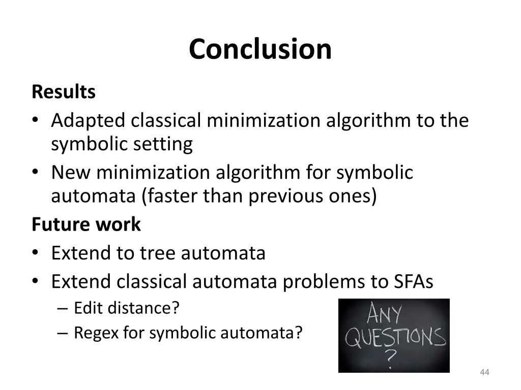 conclusion