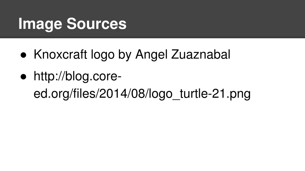 image sources