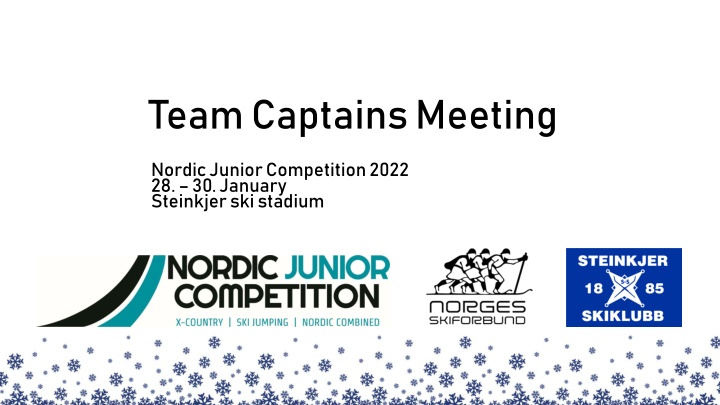 team captainsmeeting
