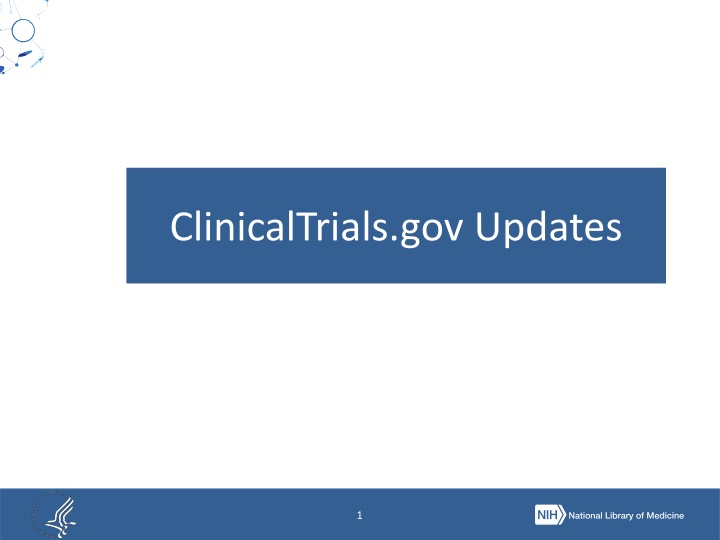 clinicaltrials gov updates