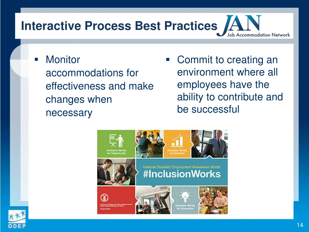interactive process best practices 4