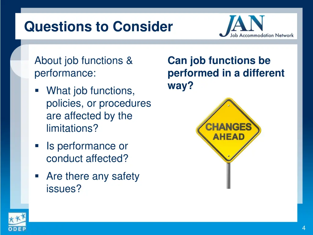 questions to consider 1