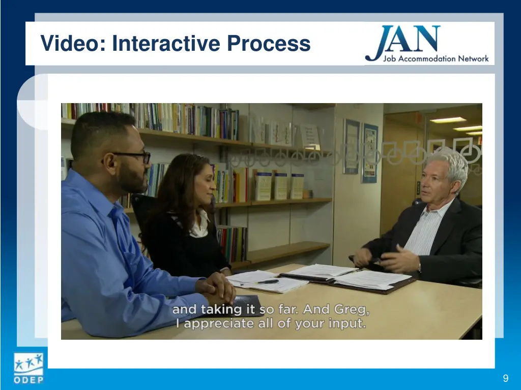video interactive process