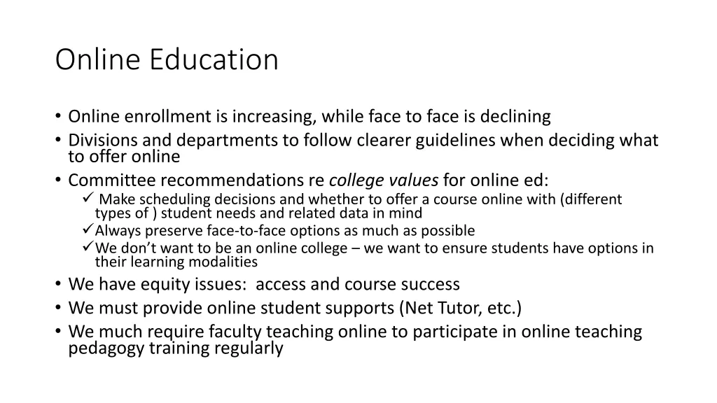 online education