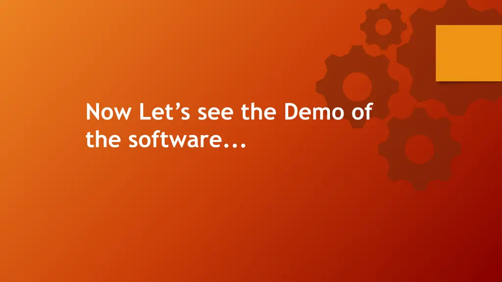 now let s see the demo of the software