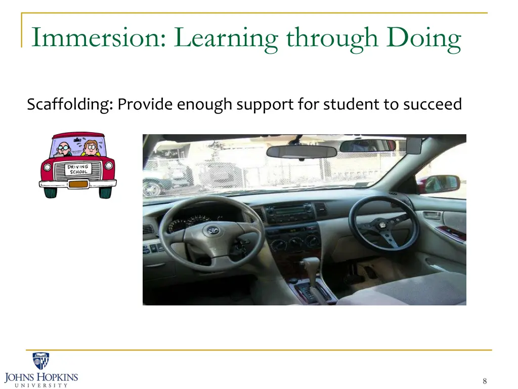 immersion learning through doing 1