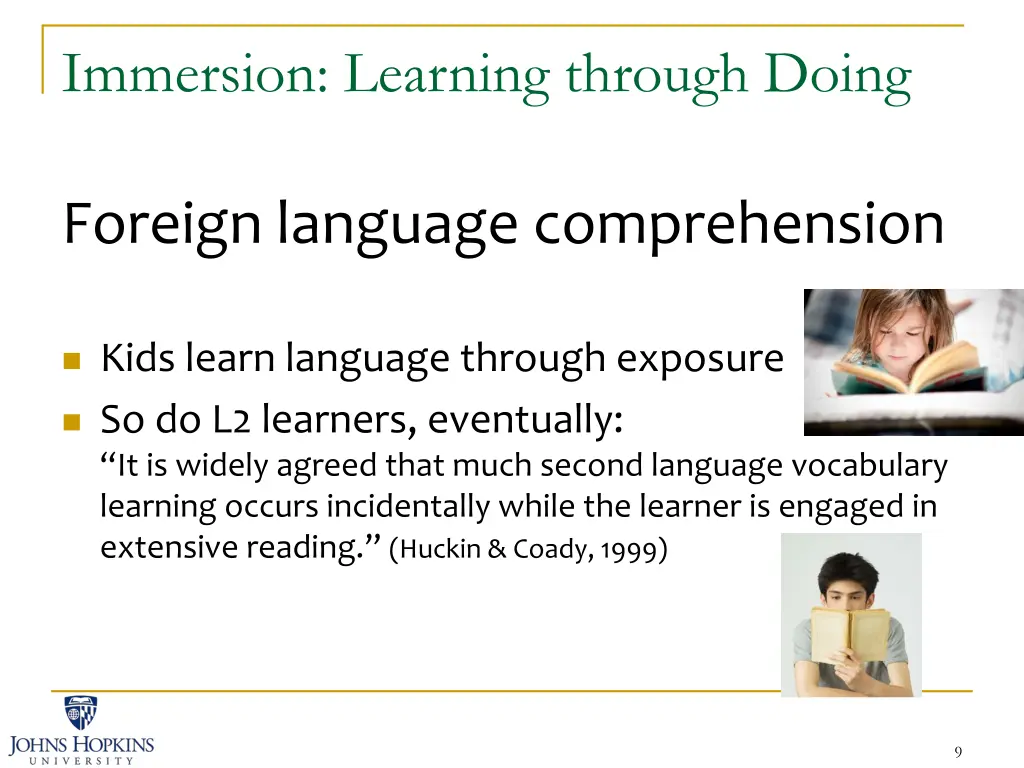 immersion learning through doing 2
