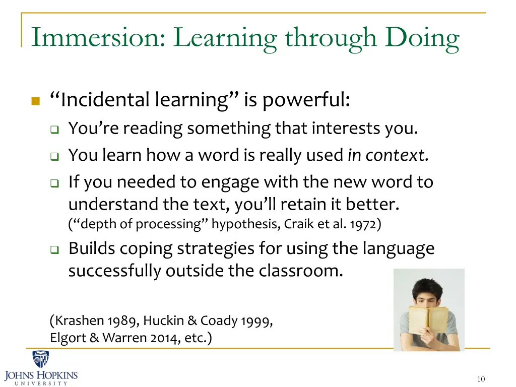 immersion learning through doing 3
