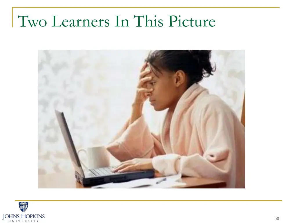 two learners in this picture